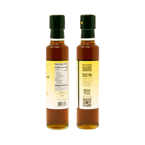 Non-GMO Toasted Sesame Seed Oil 8.45 oz