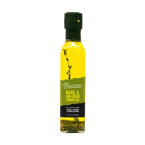Basil & Sun Dried Tomato Oil 8.1 oz